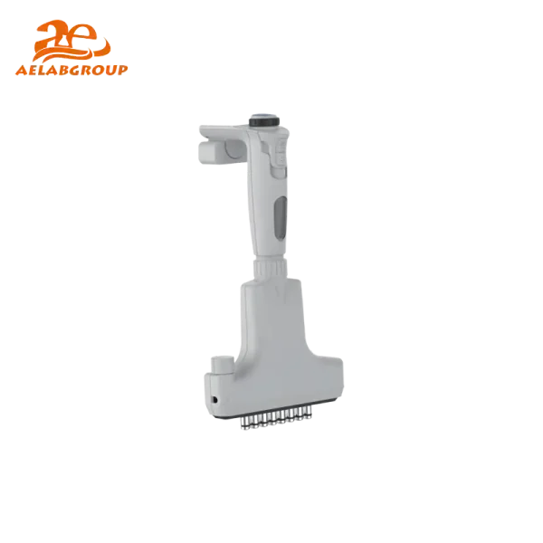 AELAB Variable Spacing Electronic Pipette – 6/8/12 Channels Adjustable Pitch Pipette