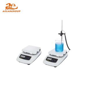 AELAB Hotplate Stirrer AE-HS550C with LCD display for speed and temperature control