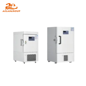 AELAB Compact ULT Freezer -86°C MDF-86V58E laboratory setup