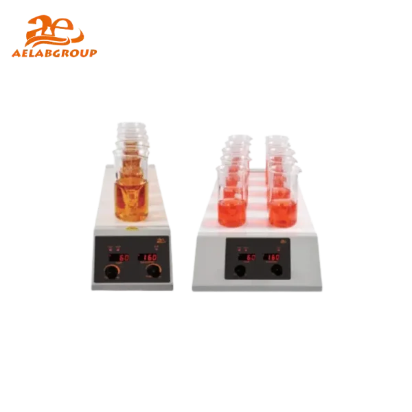 AELAB Multi-Position Stirrer Hotplate AE-HS120-5 Series – Efficient Multi-Sample Processing
