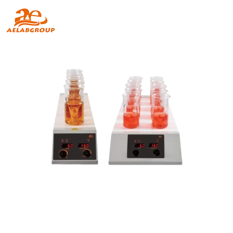 AELAB Multi-Position Stirrer Hotplate AE-HS120-5 Series – Efficient Multi-Sample Processing