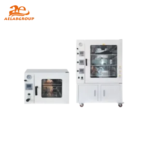 Interior chamber of AE-DF6050 showing stainless steel shelves