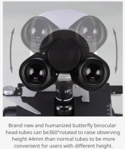 AELAB AE-B trinocular biological microscope LED
