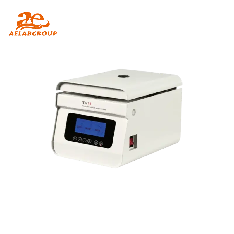 AELAB TG18 Micro High-Speed Centrifuge – 18,500 rpm Precision Separation