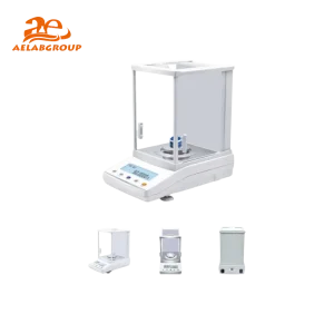 AELAB Analytical Balance FA Series with LCD display and draft shield