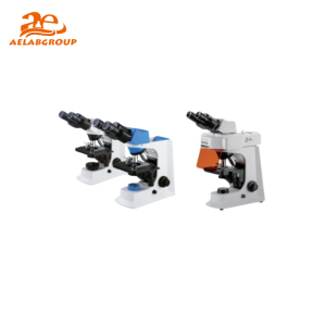 AELAB AE-IM400 microscope with trinocular head and stage