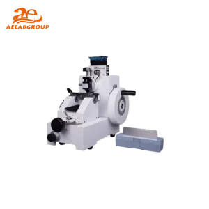 AELAB Rotary Microtome YD-1508R front view – precision lab tissue slicer