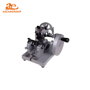 AELAB Rotary Microtome YD-202 – front view with blade carrier