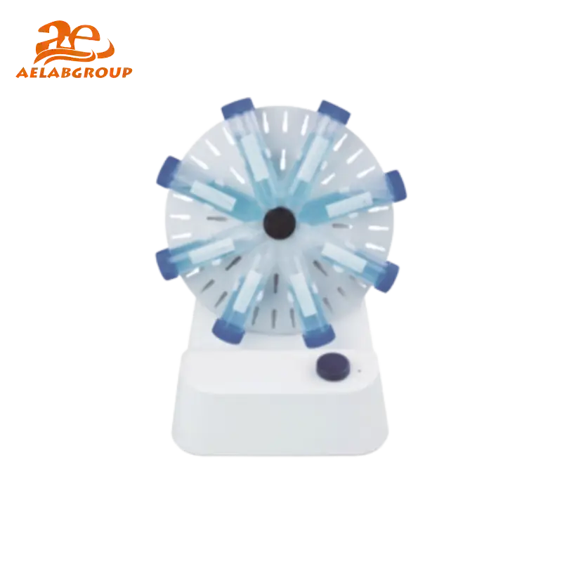 AELAB Rotator AE-RM-10 | Precision Lab Tube Mixer 0–80 rpm