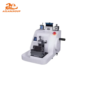 AELAB YD-335A semi-automatic rotary microtome with blade carrier