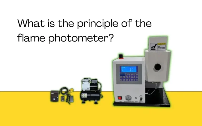 What is the principle of the flame photometer? How to use it?