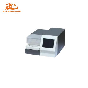 AELAB HBS-4009 Microplate Washer front view with LCD touchscreen