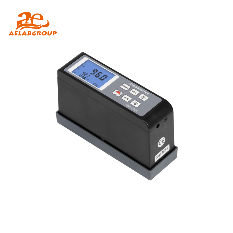 AELAB GM-2000 20°/60°/85° Gloss Meter for Surface Gloss Measurement & QC