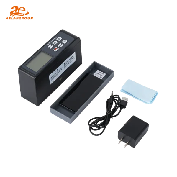 AELAB GM-7 Gloss Meter – 75° Precision Surface Gloss Testing