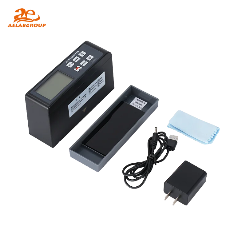 AELAB GM-7 Gloss Meter – 75° Precision Surface Gloss Testing