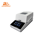 AELAB HMA100 moisture meter with 5-inch touchscreen and real-time curve display