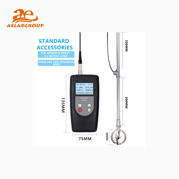 Portable flow meter FM-100V5