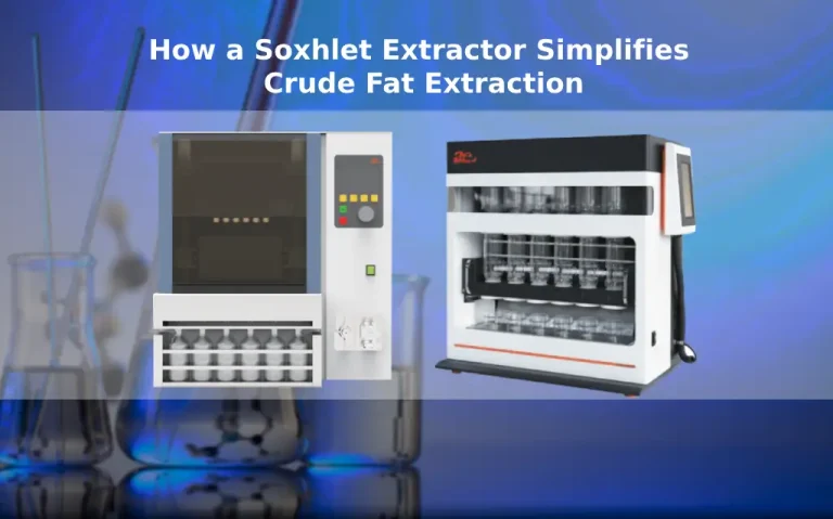 How a Soxhlet Extractor Simplifies Crude Fat Extraction