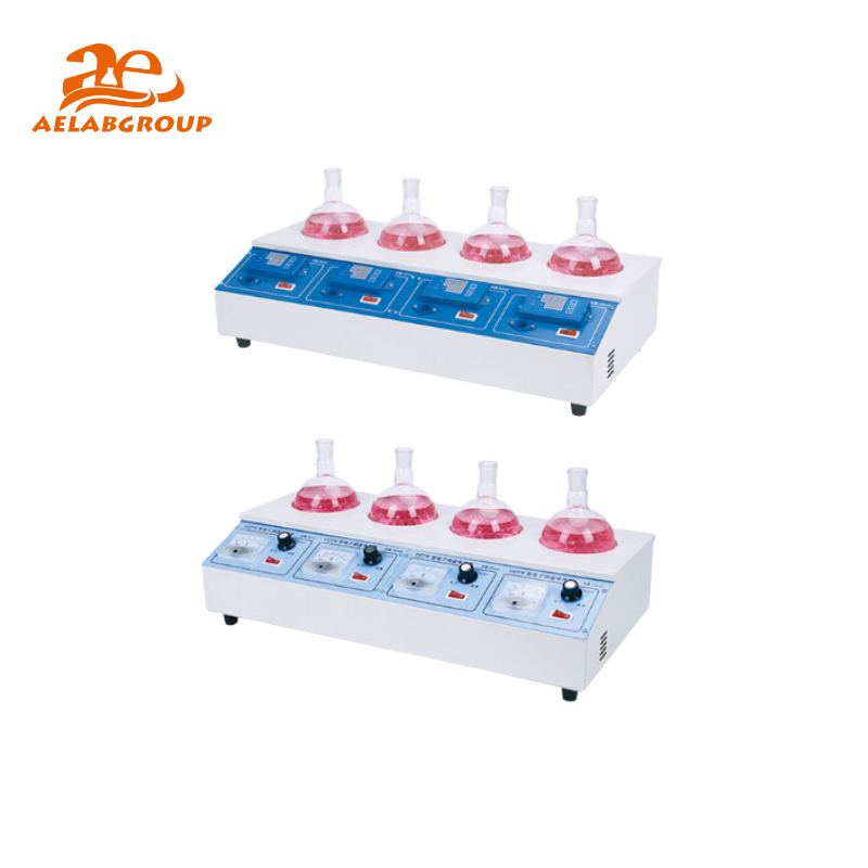 AELAB Magnetic Stirring Heating Mantle – Precise 2-6 Units Lab Equipment