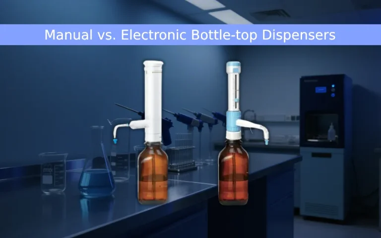 Manual vs. Electronic Bottle-top Dispensers