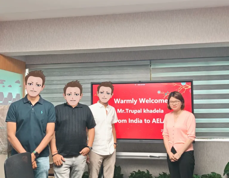 india customer visit AELAB