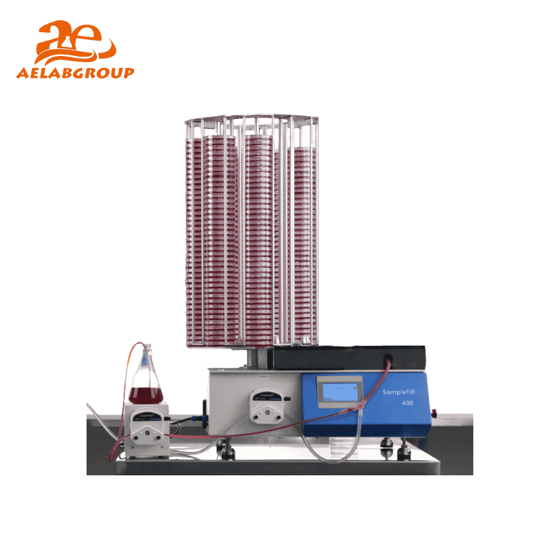 AELAB Auto Petri Dish Filler – High-Precision Automated Media Filling for 60 mm & 90 mm Plates