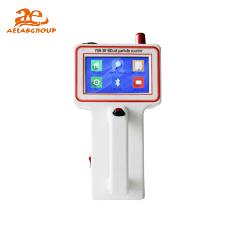 Cleanroom portable particle counter with real-time display – AELAB Y09–3016