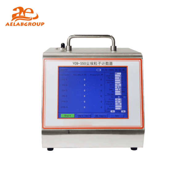 AELAB Laser Particle Counter Y09–550 / Y09–5100 for Cleanroom Monitoring