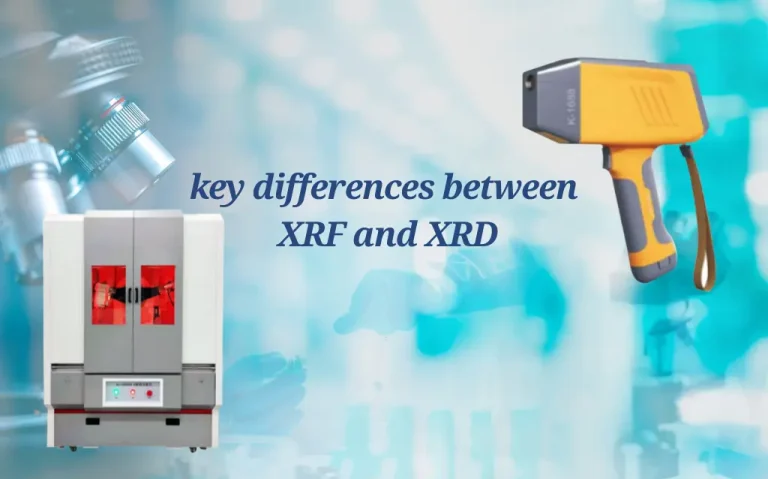 key differences between XRF and XRD