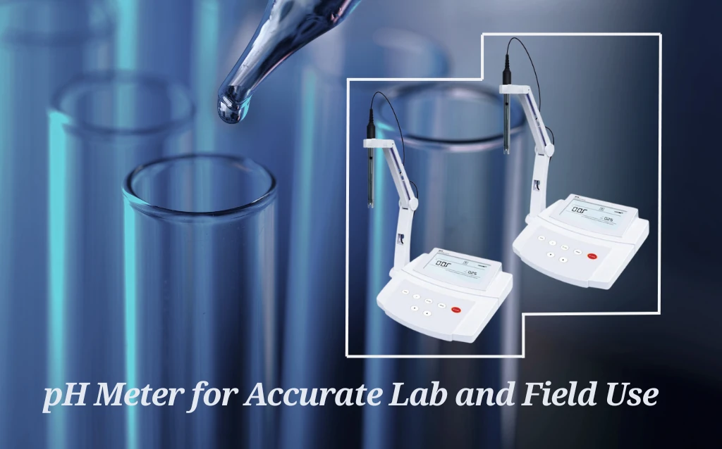 pH Meter for Accurate Lab and Field Use AELAB