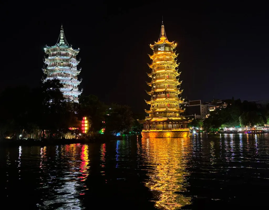 Guilin-Sun-Moon-Twin-Towers