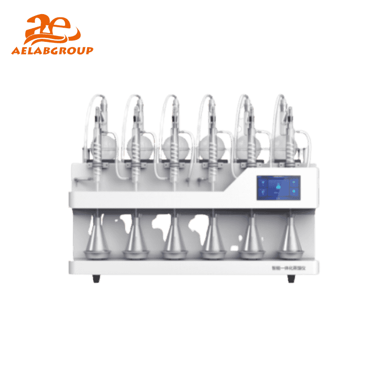 AELAB R6 Integrated All-Glass Distillation Apparatus | Precision Water Sample Distillation