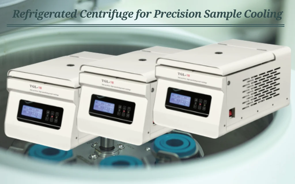 Refrigerated Centrifuge for Precision Sample Cooling AELAB