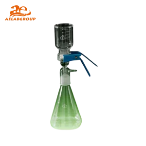 AELAB Glass Solvent Filter with Borosilicate Funnel and Flask