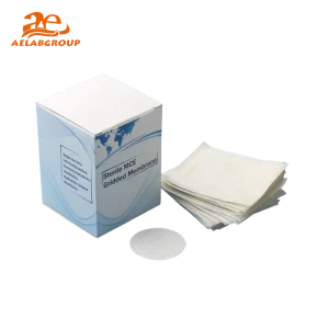 AELAB MCE Membrane Filter – White, Gridded, 0.22 μm, Sterile