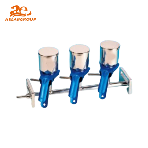 AELAB Stainless Steel Solvent Filtration Apparatus – 3 & 6 Manifold Units