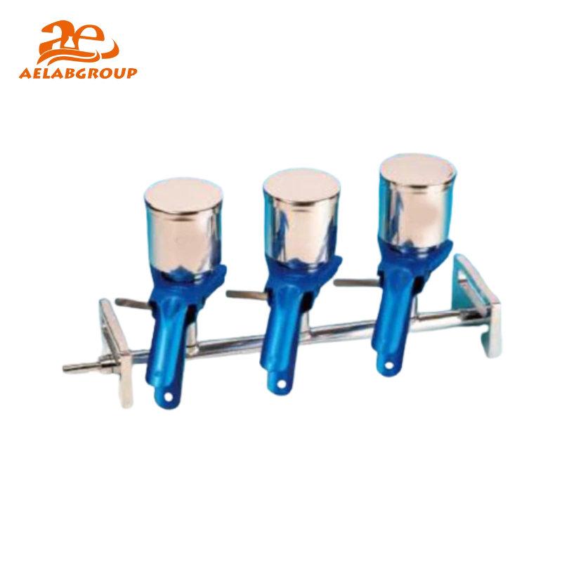 AELAB Stainless Steel Solvent Filtration Apparatus – 3 & 6 Manifold Units
