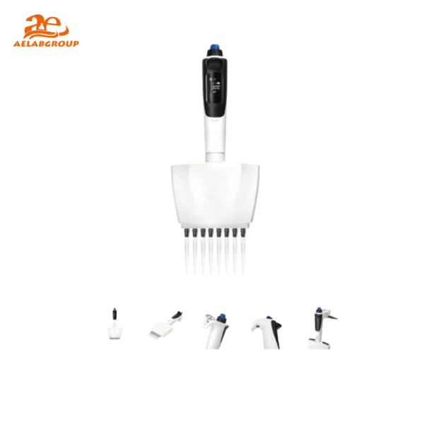 AELAB dPette+ 8-Channel Electronic Pipette - 7036 series
