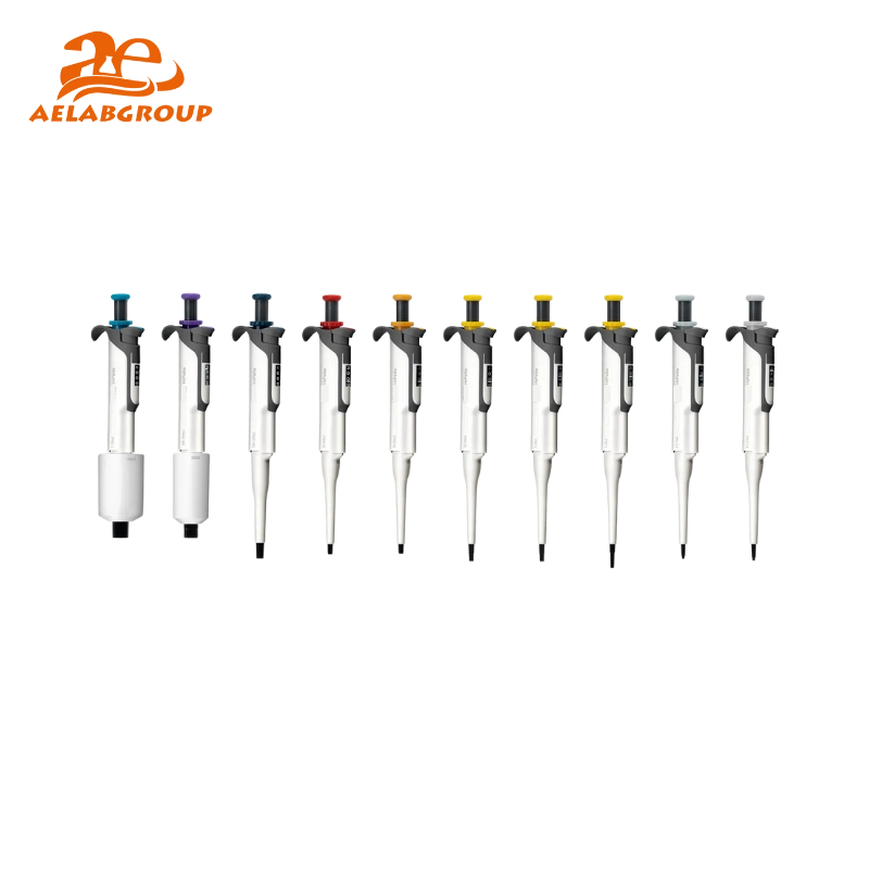 HiPette Colorful Autoclavable Mechanical Pipette | AELAB 7030 Series