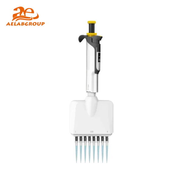AELAB 8-Channel Adjustable Pipette for Lab Precision 7030 Series