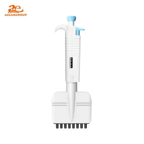 AELAB MicroPette Plus 8-Channel Adjustable Volume Pipette (magnetic suction model) 7041 Series