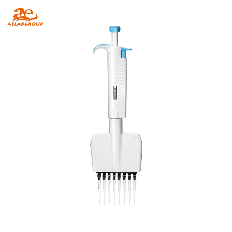 AELAB MicroPette Plus 8-Channel Adjustable Pipette 7030-7041 Series