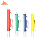 AELAB Levo E Pipette Pump with ergonomic thumb wheel for precise pipetting