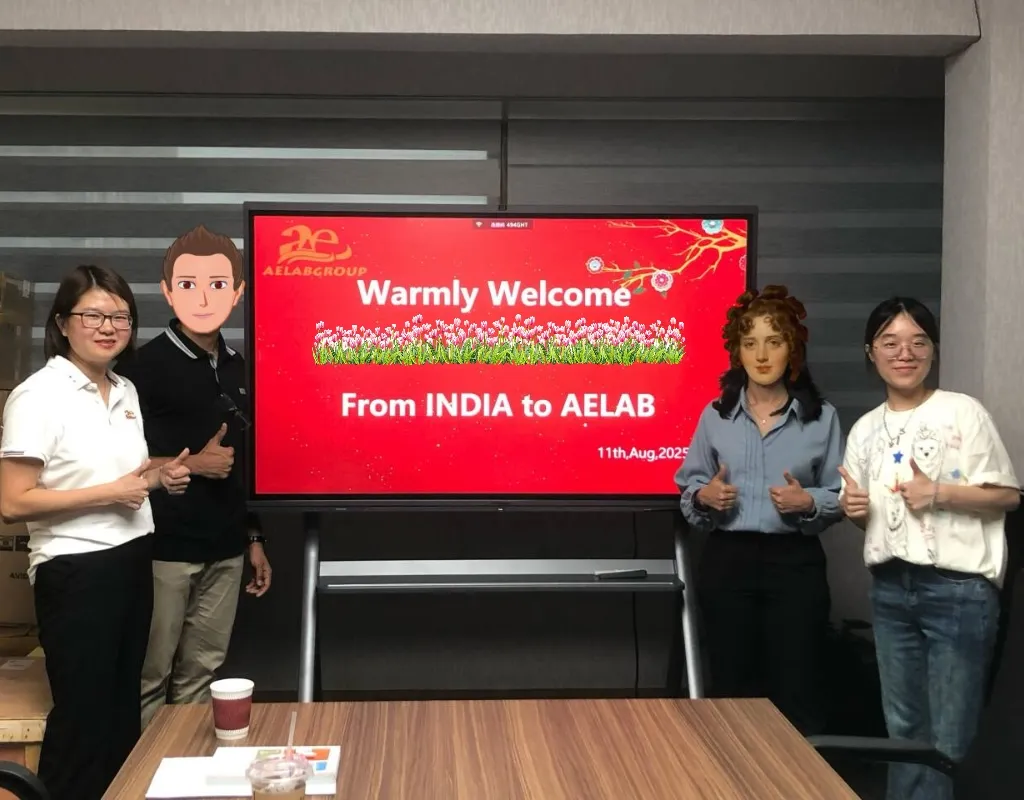 Customer visit AELAB