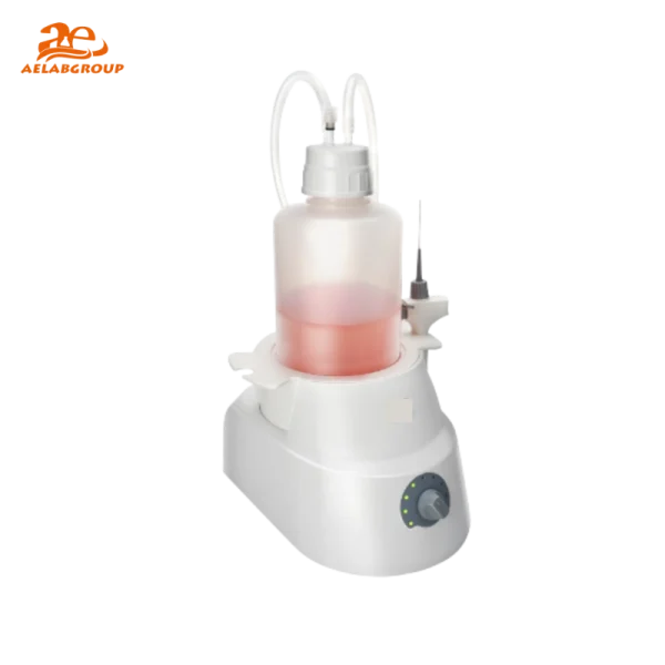 AELAB EcoVac Economical Vacuum Aspirator – 2L Liquid Waste Disposal System