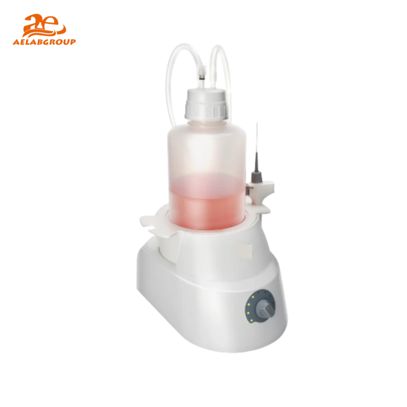 AELAB EcoVac Economical Vacuum Aspirator – 2L Liquid Waste Disposal System