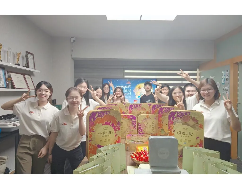 Group photo of AELAB Mid-Autumn Festival