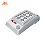 HB120-S/SC LED Digital Dry Bath – front view with LED display-AELAB