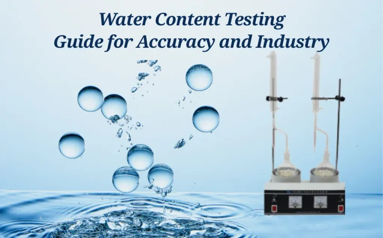 Water Content Testing: Guide for Accuracy and Industry
