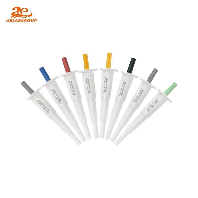 AELAB Mini Pipette Standard Model – 10–200µL Precision Pipettor 7050 Series